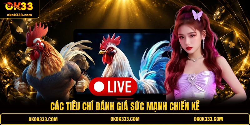 Các tiêu chí đánh giá sức mạnh chiến kê
